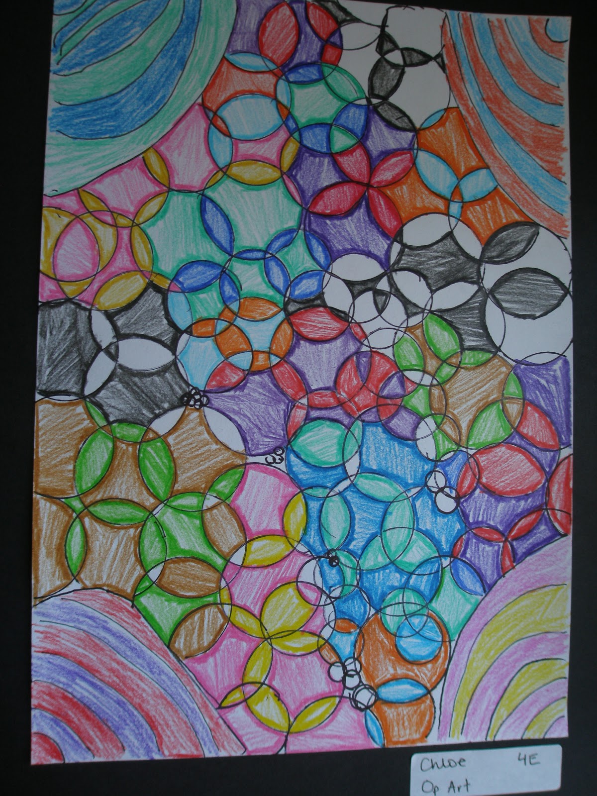 Elwood Primary Art Year 4 Op Art