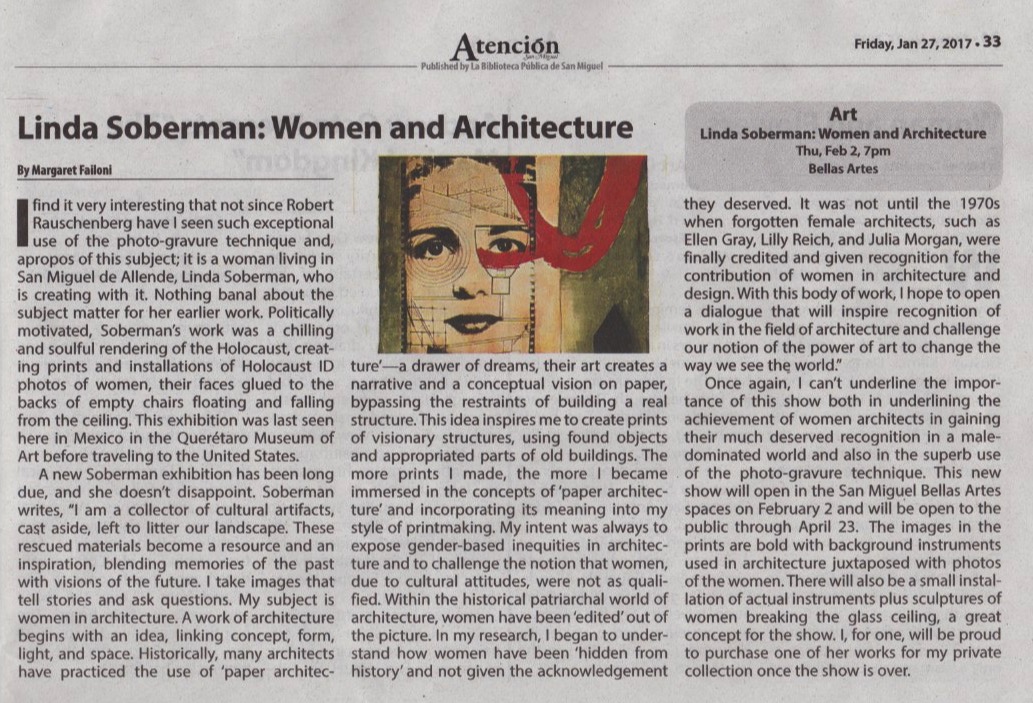 It Was Very Well Reviewed In The Atencion Our Local English Language Newspaper It Was Very Well Reviewed In The Atencion Our Local English Language Newspaper