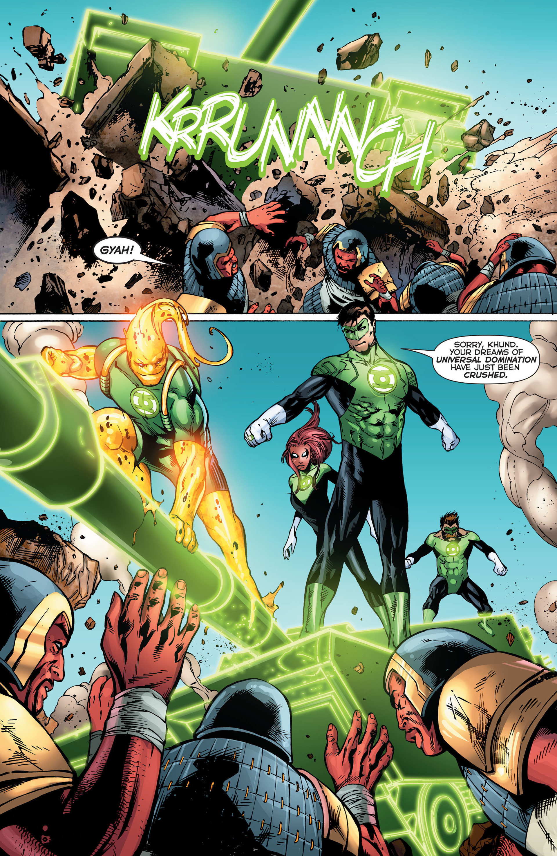 Read online Green Lantern (2011) comic -  Issue #32 - 10