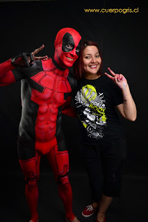 DEADPOOL BODYPAINT