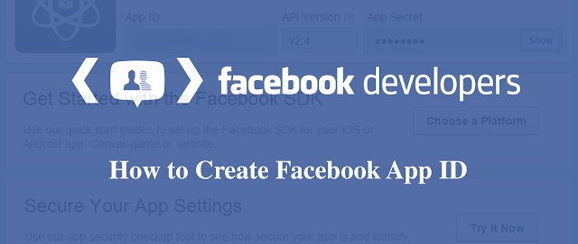 Create Facebook App ID