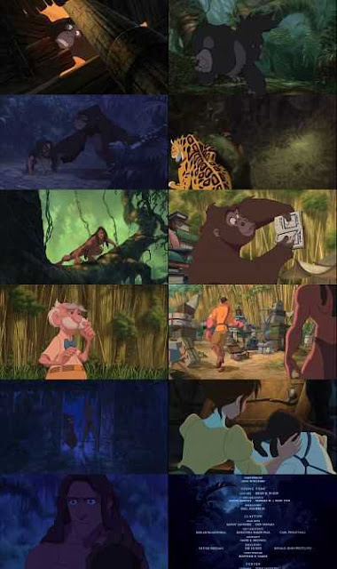 Tarzan (1999) Hindi - Tamil - Telugu - Eng 400MB BDRip