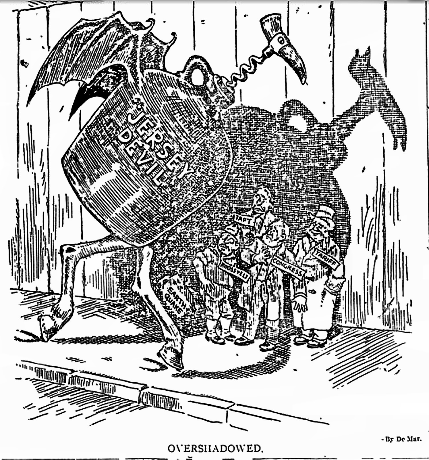 ricgrass The Jersey Devil Hoax of 1909