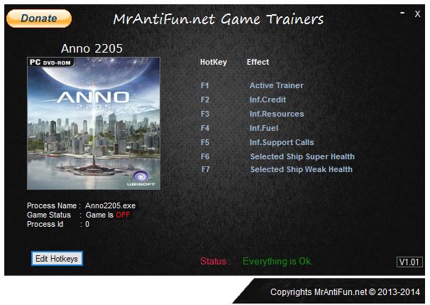 Anno 2205 trainer download free