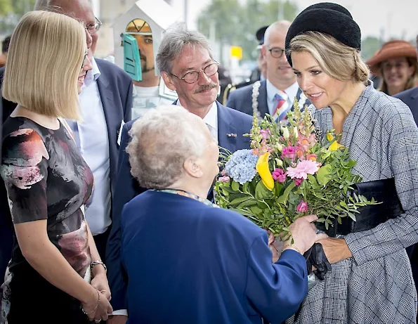 Queen Maxima of The Netherlands attended the celebrations of the National Huurdersdag (rentalday) 25th anniversary