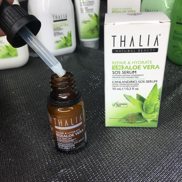 Thalia Aloe Vera Serisi Onarıcı ve Nemlendirici SOS Serum 1