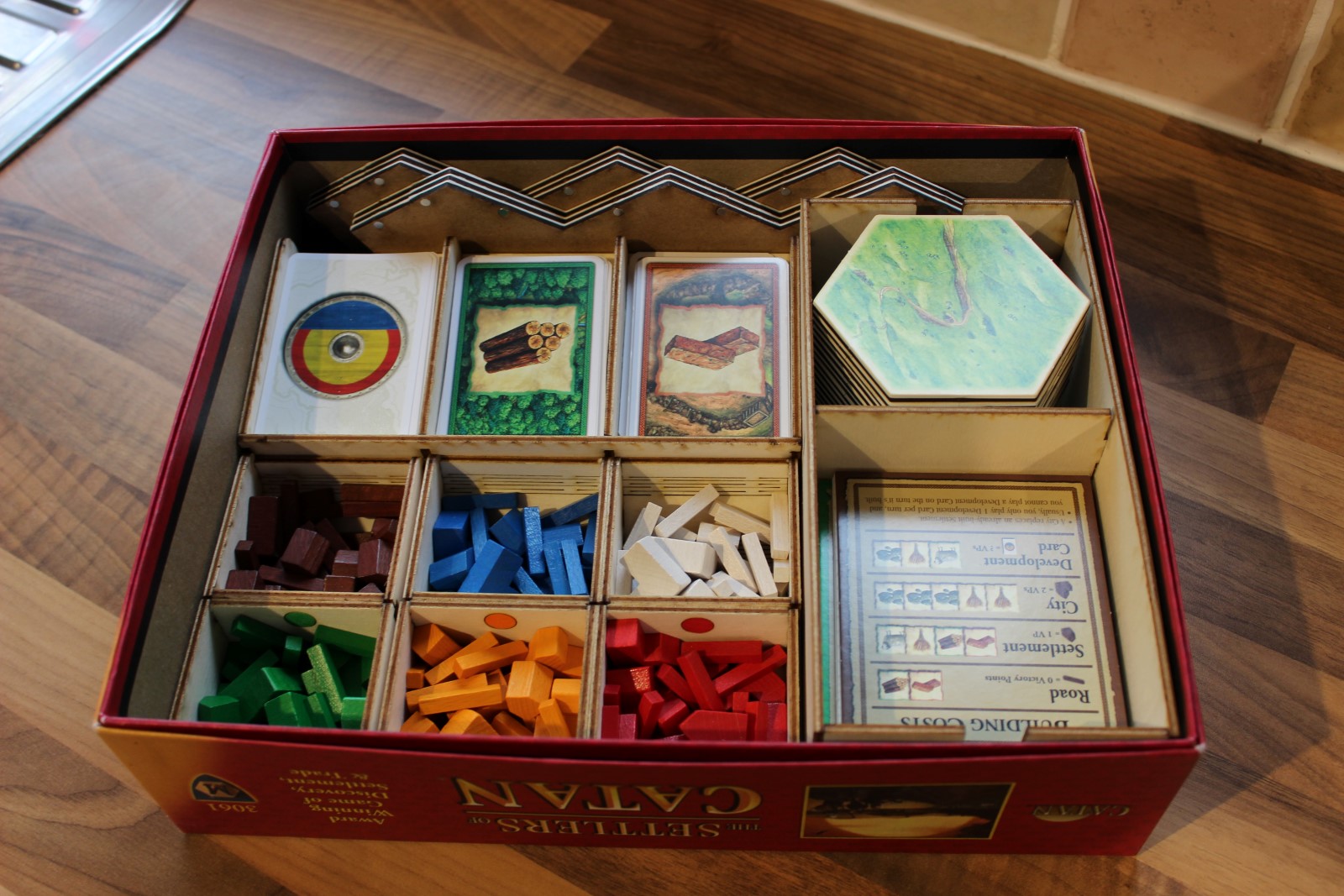 Catan Storage Trays