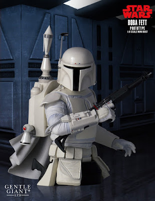 San Diego Comic-Con 2015 Exclusive Star Wars Prototype Boba Fett Mini Bust by Gentle Giant