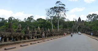 Puerta Sur de Angkor Thom.