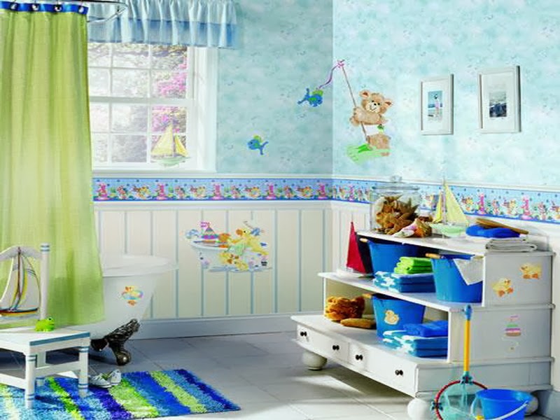Kids Bathroom Decor Bedroom and Bathroom Ideas