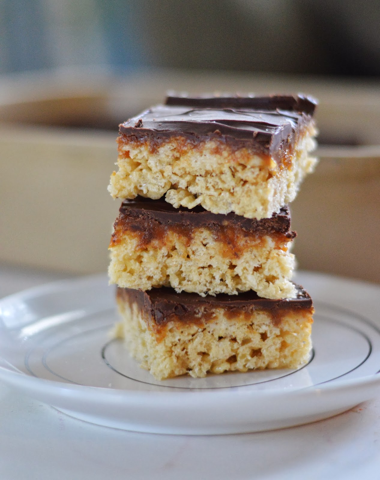 The Art of Comfort Baking Chocolate, Caramel and Peanut Butter Rice