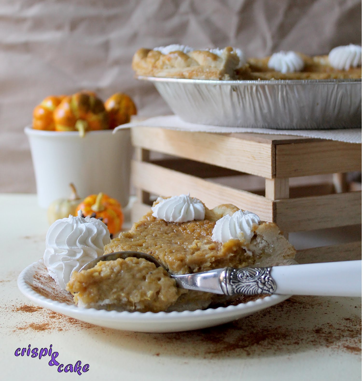 Crispi &amp; Cake: Pie de calabaza (Pumpkin Pie)