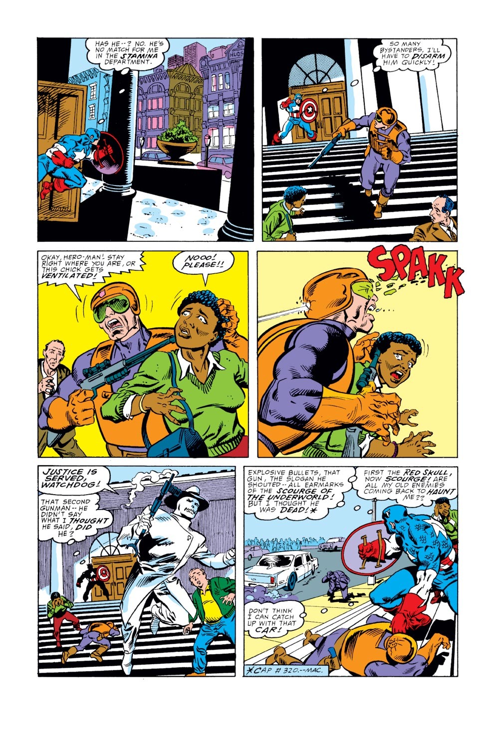 Captain America (1968) Issue #351 #283 - English 6