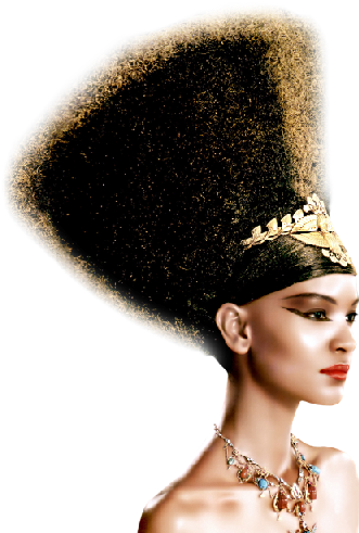 tube chica egipcia pelo afro materiales para diseños