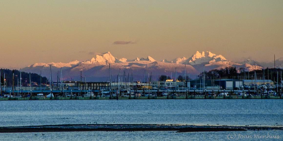 Pacific Northwest Photography Oak Harbor Marina at Sunset
