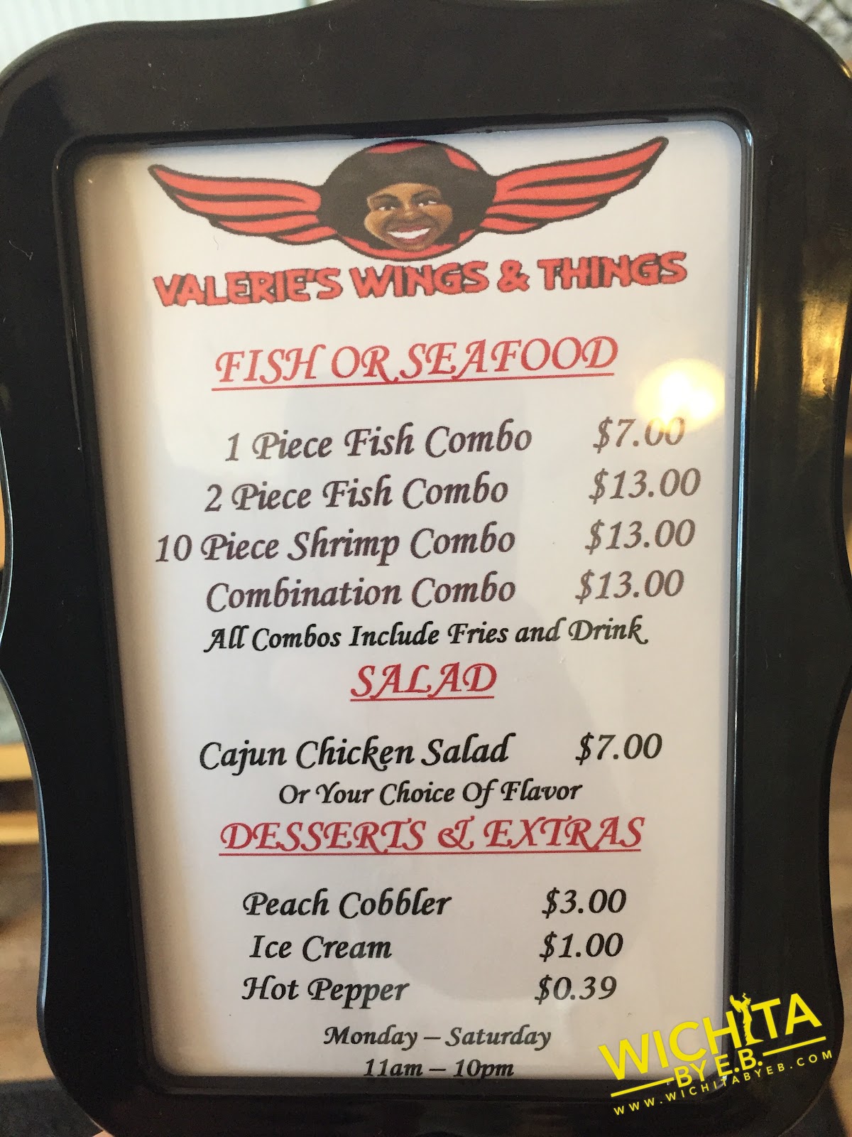 Valeries Wings and Things Review Wichita By E.B.