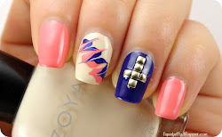 cross nail studded three