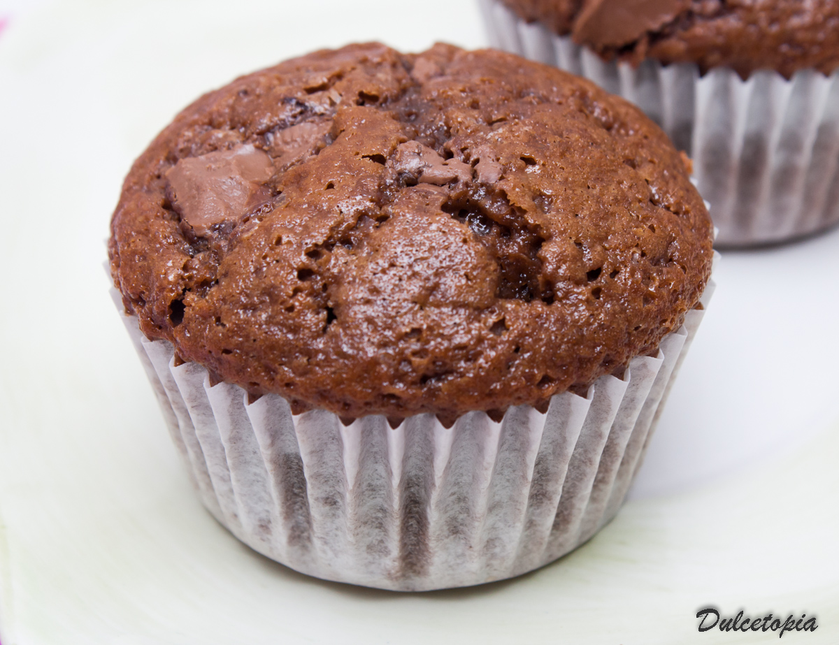 GolosAna Muffins de chocolate estilo Starbucks