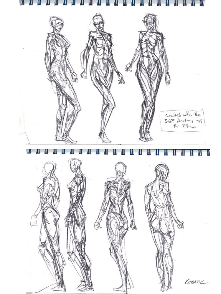 Complete Human Figure Anatomy Drawing Course Hd : Practise Udemy Onece ...