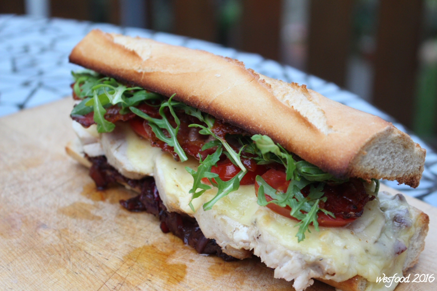 WesFood - Herr Westerhausen kocht ...: Baguette mit Hähnchenbrust und ...