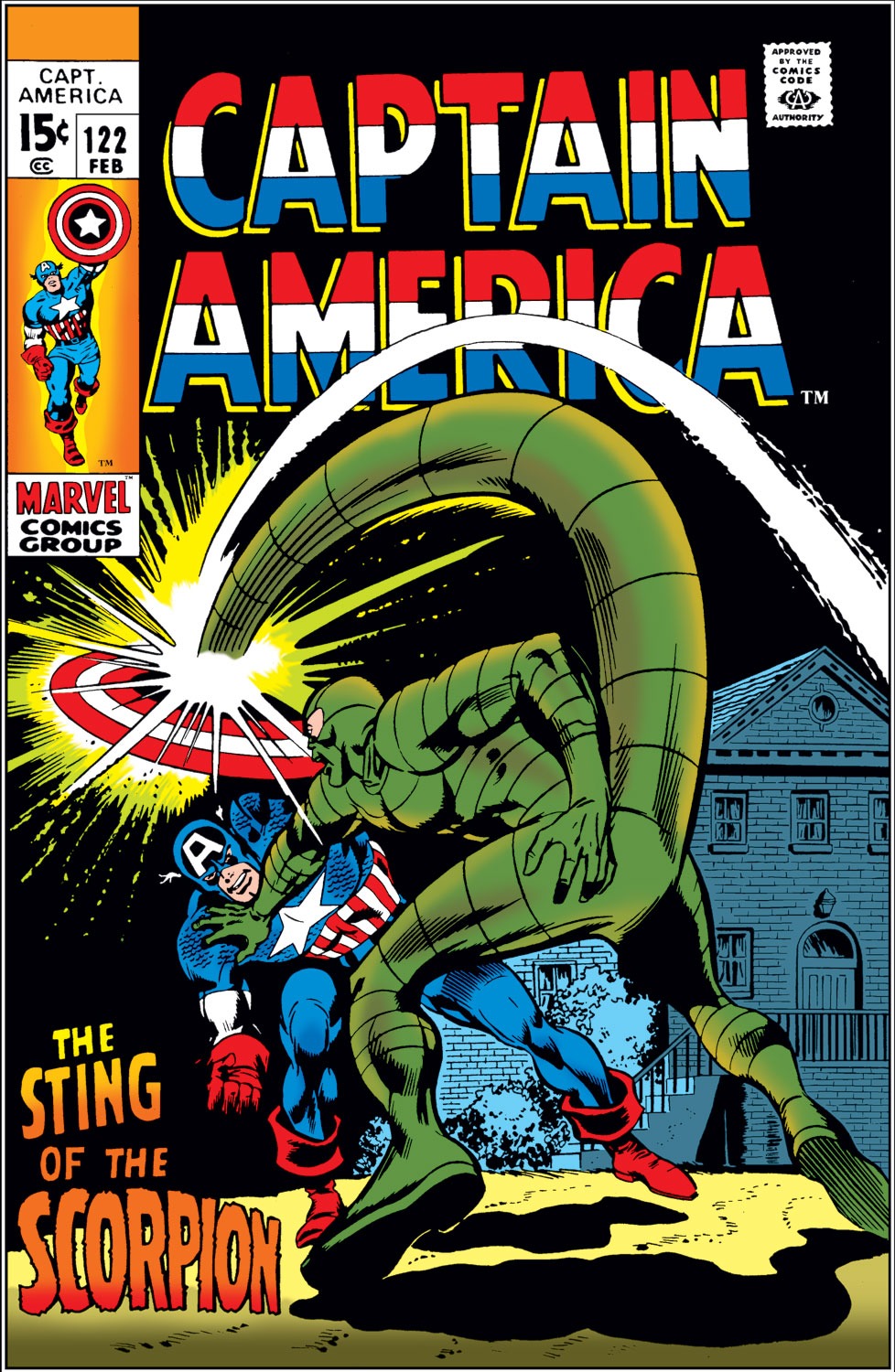 Captain America (1968) Issue #122 #36 - English 1