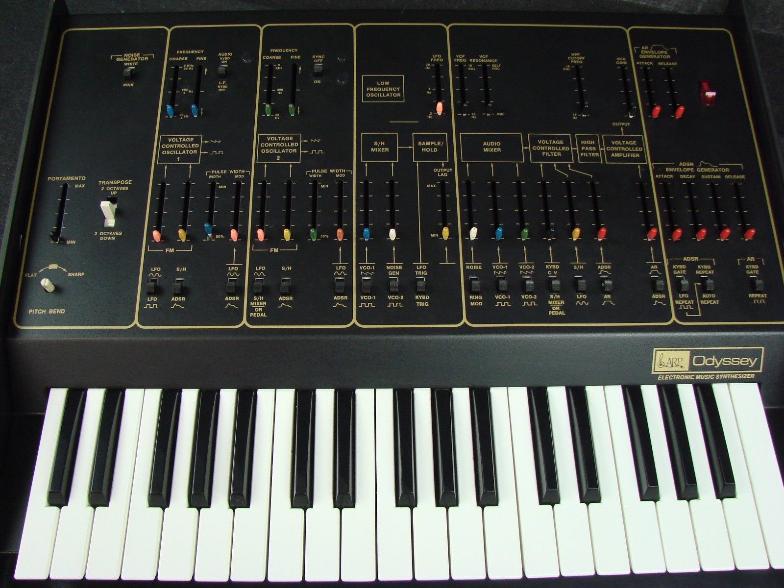 MATRIXSYNTH: Vintage ARP Odyssey MKI Synth Model 2800 Synthesizer SN 283019