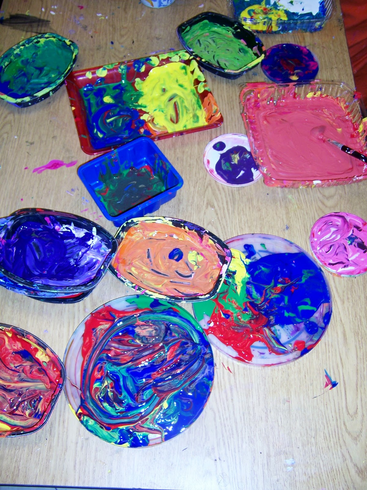 art & ideas that grow Polka Dot Painting