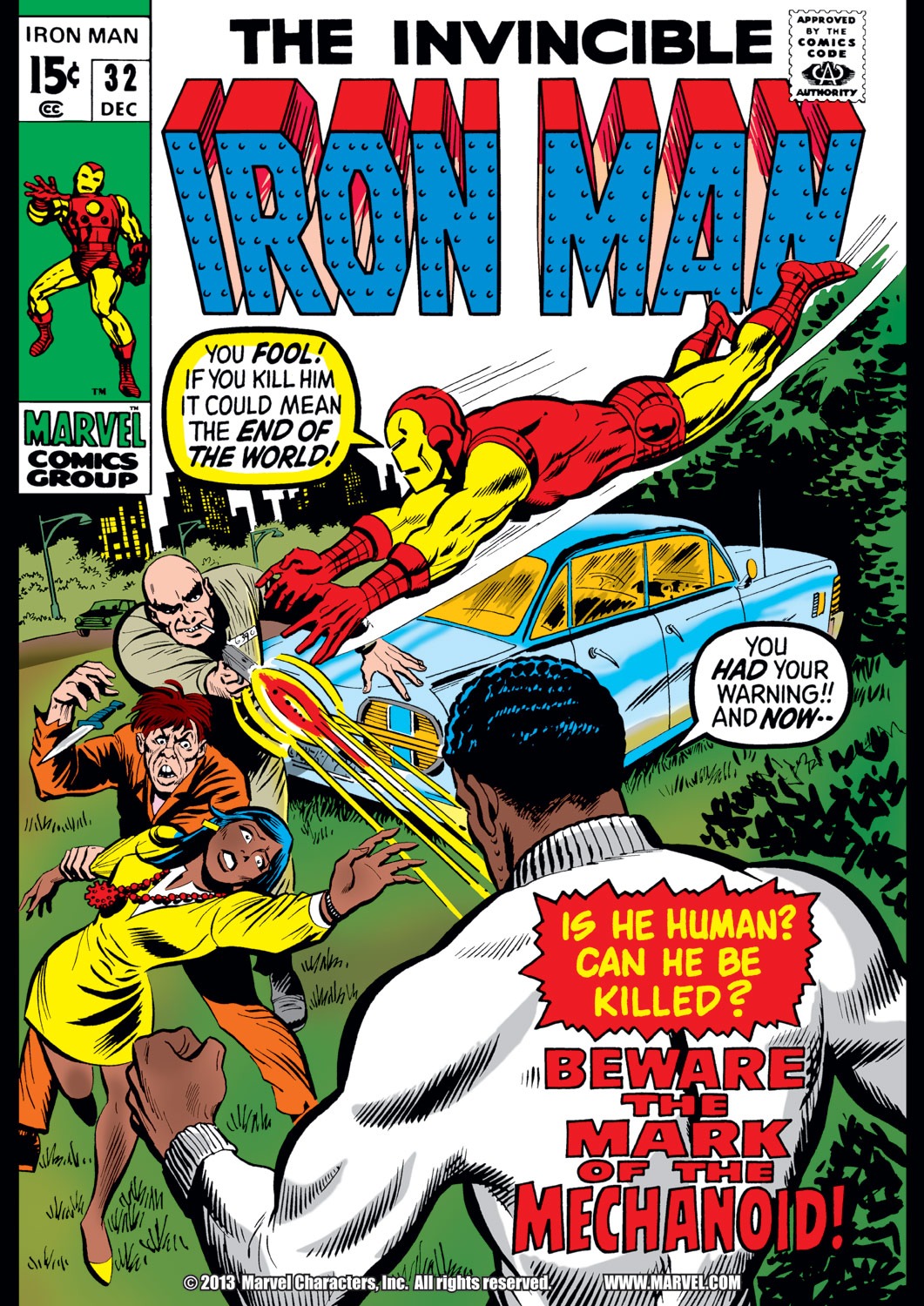 Read online Iron Man (1968) comic -  Issue #32 - 1