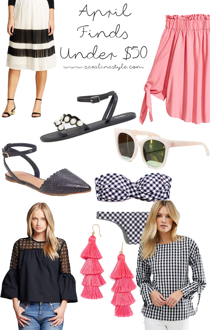 April Finds Under 50 Caralina Style