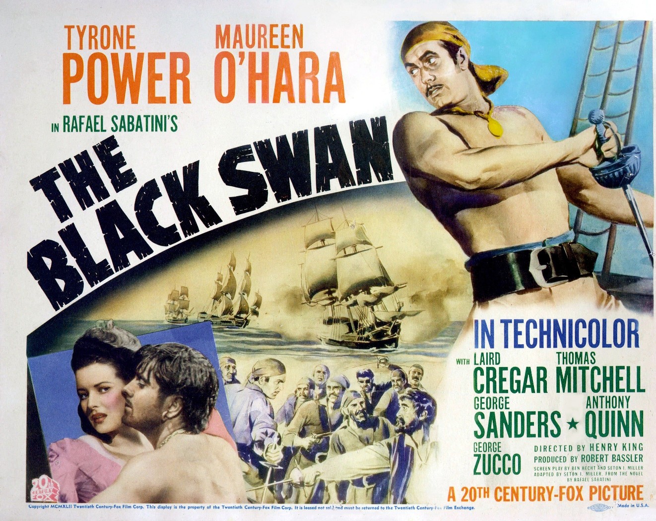 sten Plakater løber tør A Shroud of Thoughts: The Black Swan (1942)