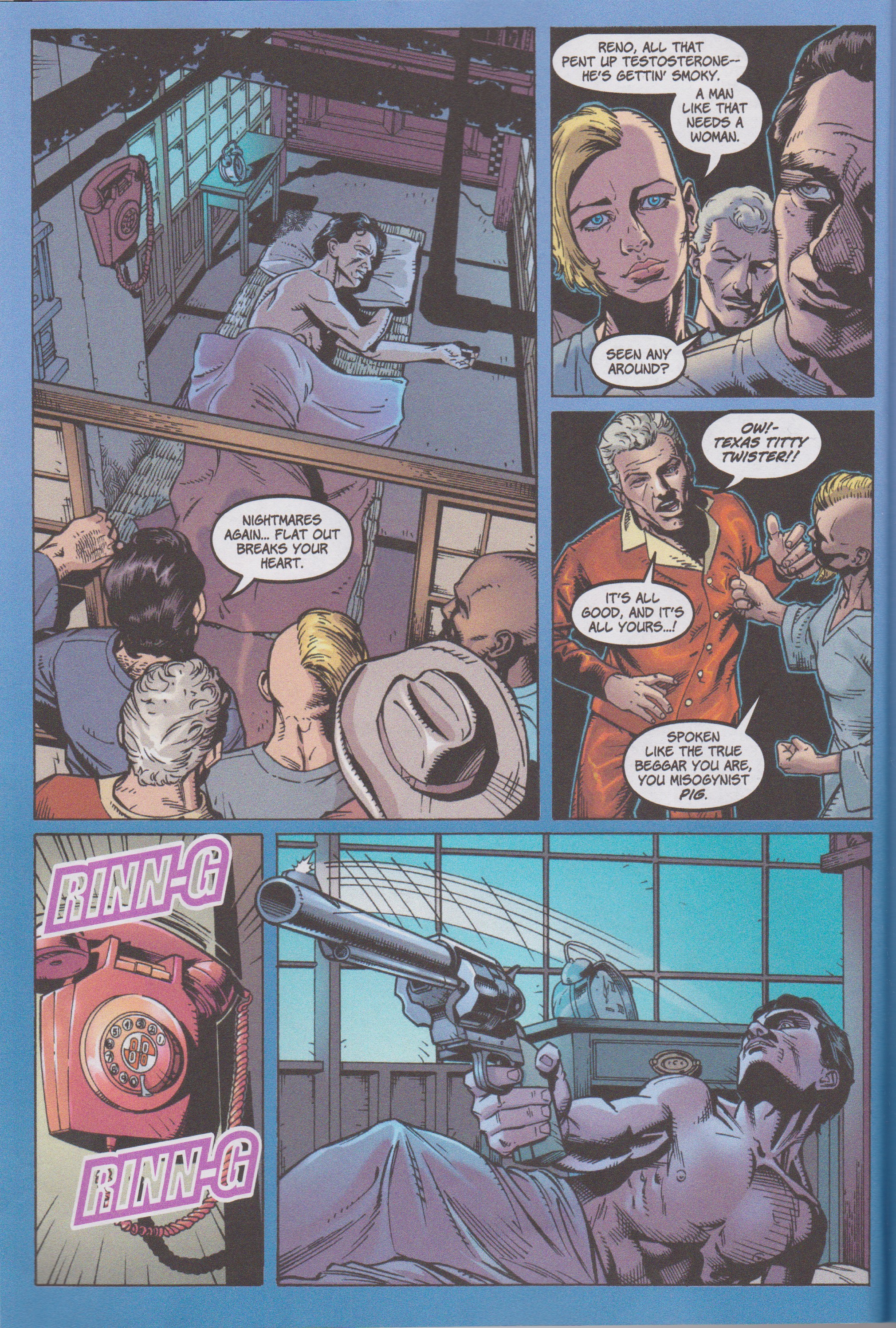 Read online Buckaroo Banzai: Return of the Screw (2007) comic -  Issue # TPB - 9