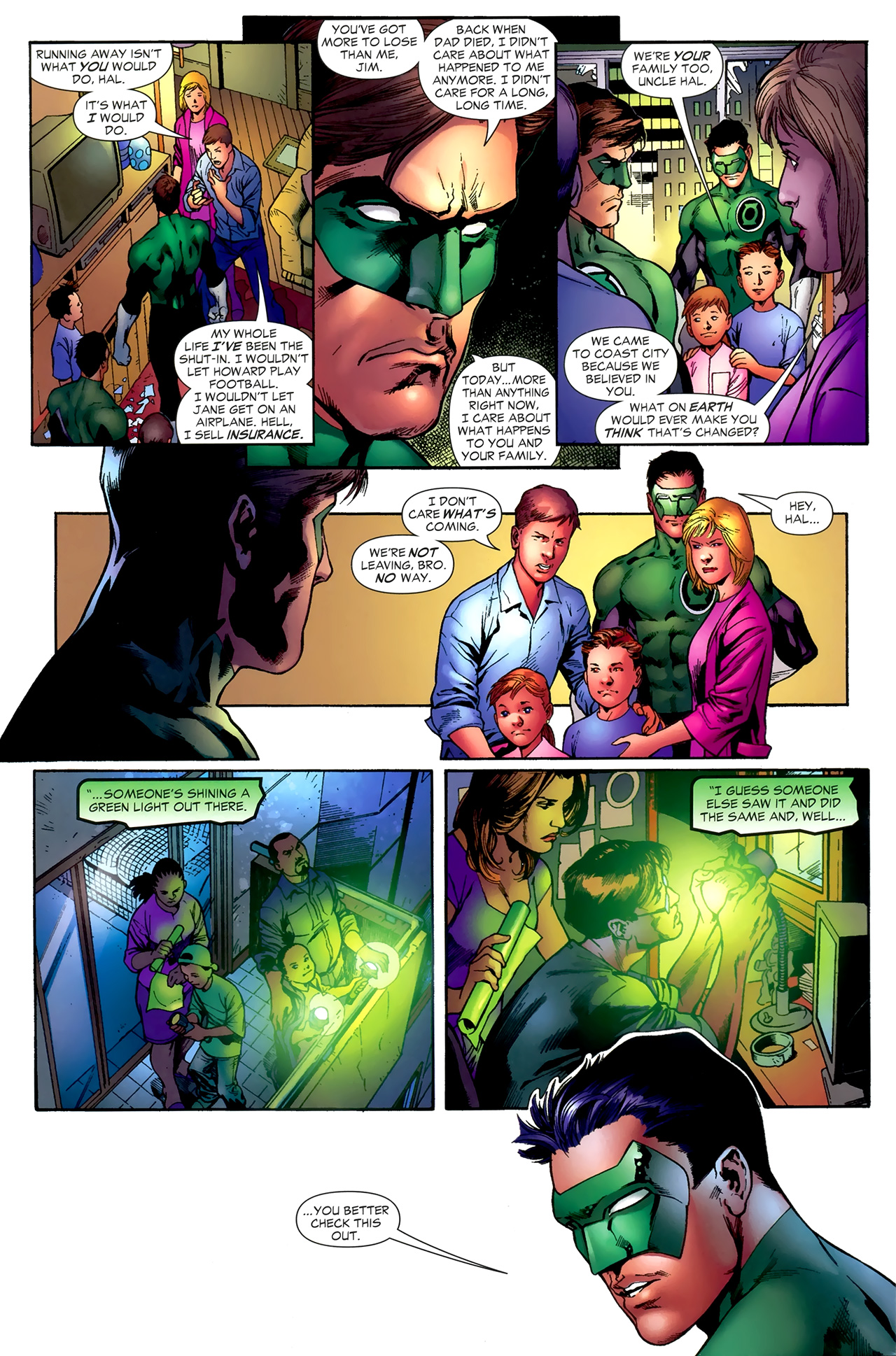 Green Lantern (2005) issue 25 - Page 12
