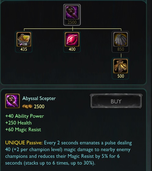 Abyssal Scepter Rework "Iceboxed" .