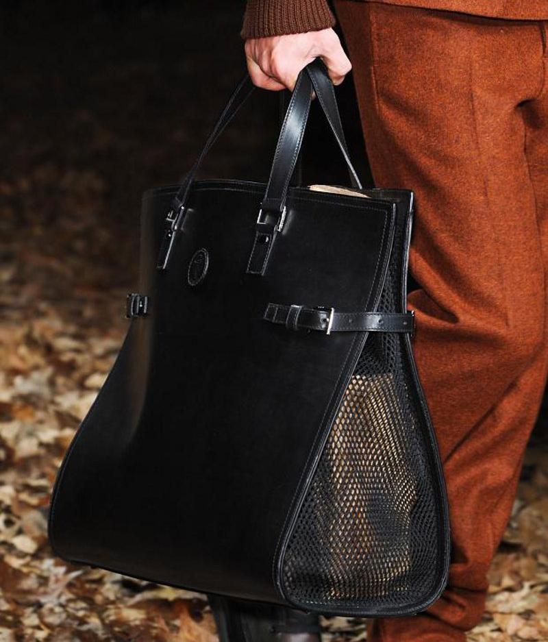 Fashion & Lifestyle: Trussardi Bags... Fall 2013 Menswear