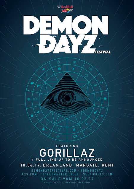 Demon Dayz, Festival, Gorillaz, Damon Albarn, Music, 2017