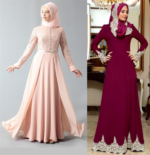Model Baju Muslim Pesta Kombinasi Brokat dan Bordir Terbaru 2017/2018 Model Baju Muslim Pesta Kombinasi Brokat dan Bordir Terbaru 2017/2018