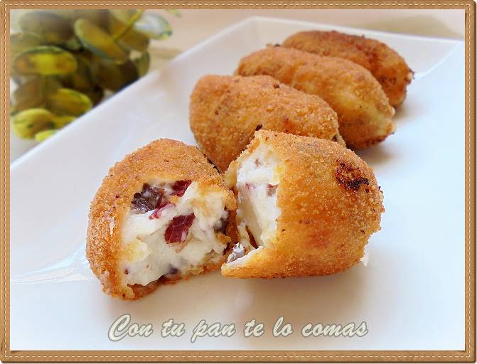 Croquetas de cecina