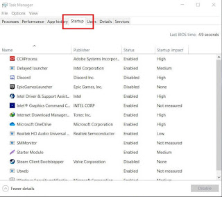 Cara Mematikan Aplikasi Startup Otomatis Windows 10 Cara Mematikan Aplikasi Startup Otomatis Windows 10