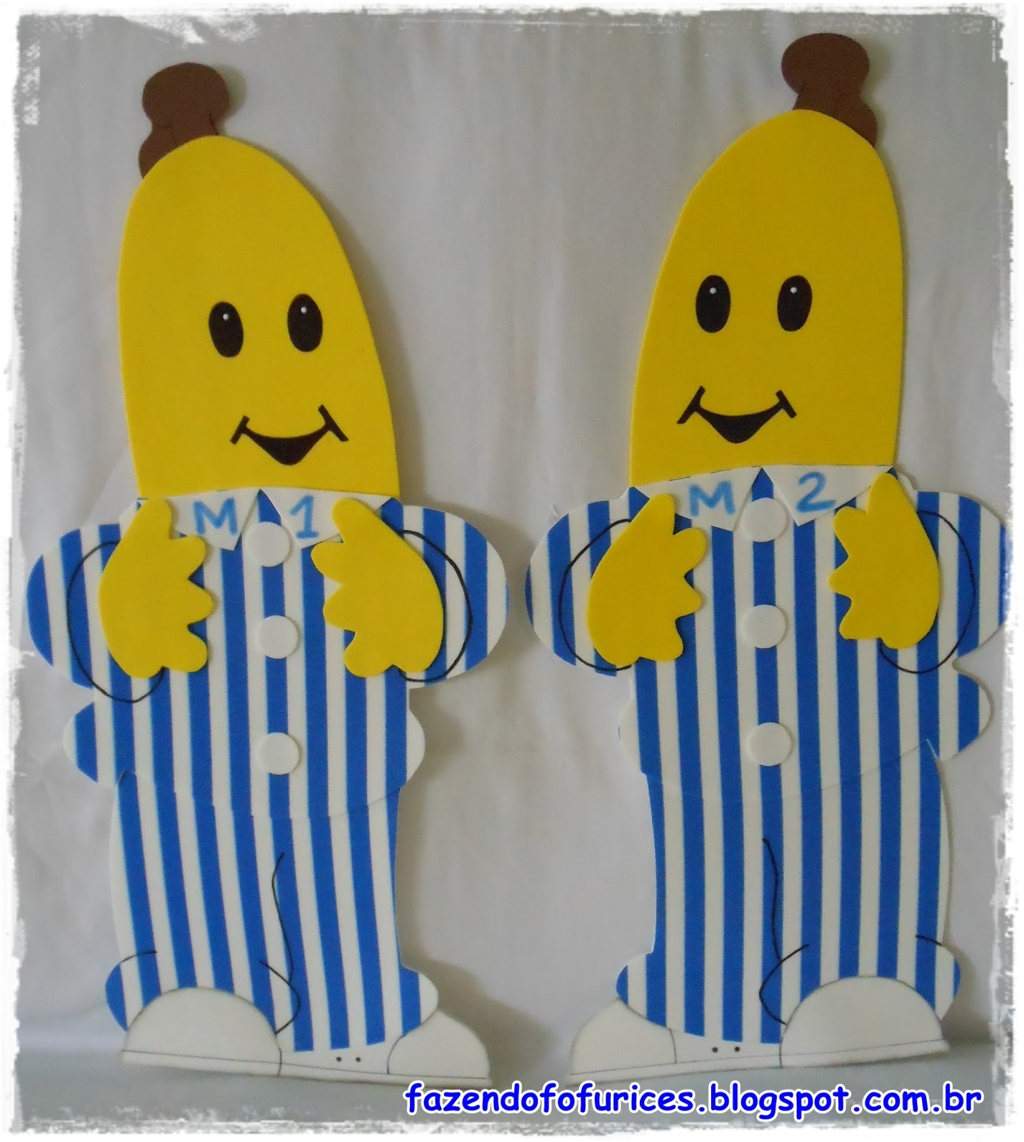 Fazendo Fofurices Bananas de Pijama