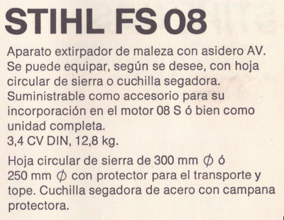 Stihl FS08