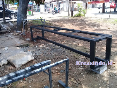 Kaki Meja Besi pesanan PT Rotari Asri Elektronik di Ancol Pademangan Jakarta Utara