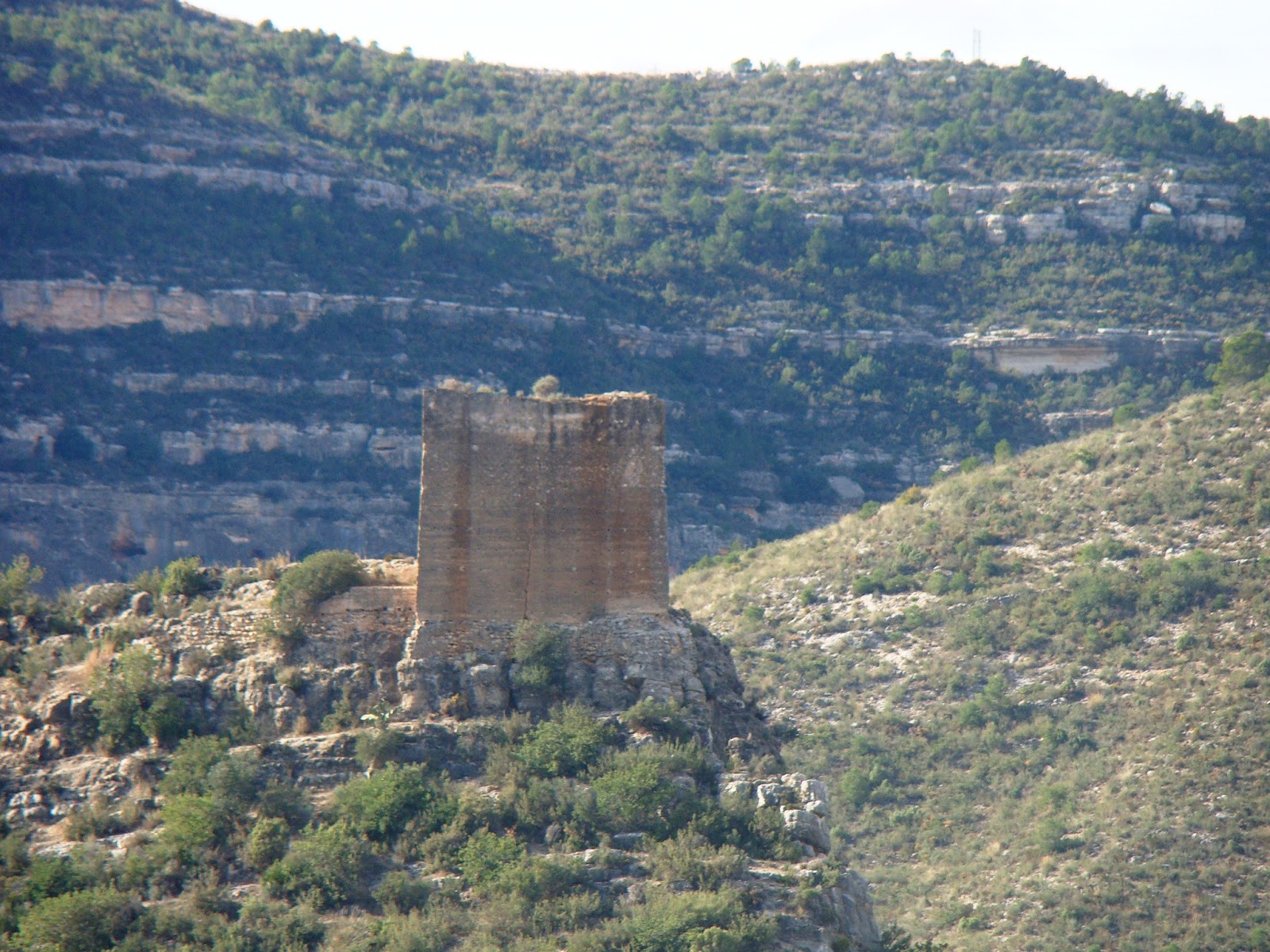 Castillos Españoles: CASTILLO DE TOUS - VALENCIA