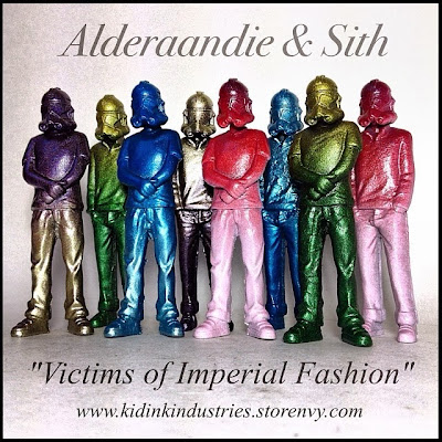 Imperial Fashion Victim Bootleg Star Wars Resin Figures by Kris Dulfer