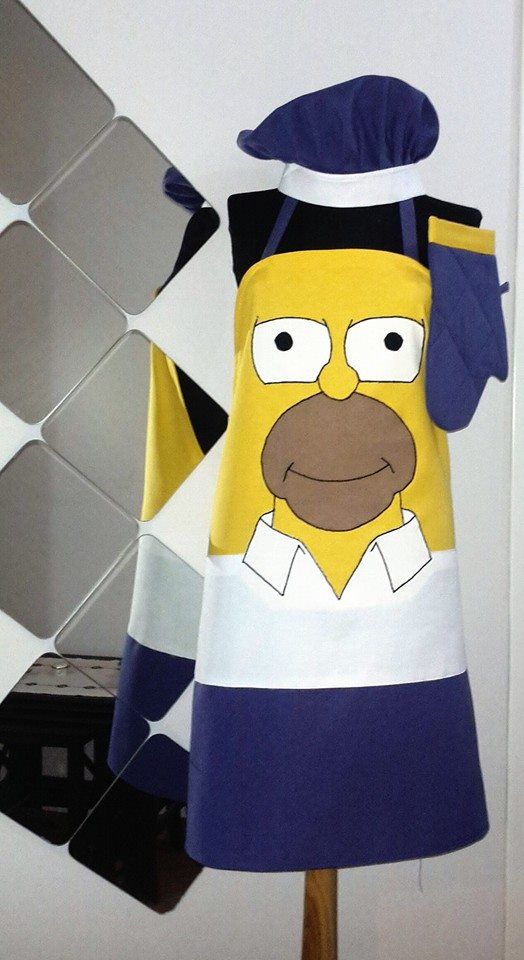 Homer Simpson Mutfak Önlüğü