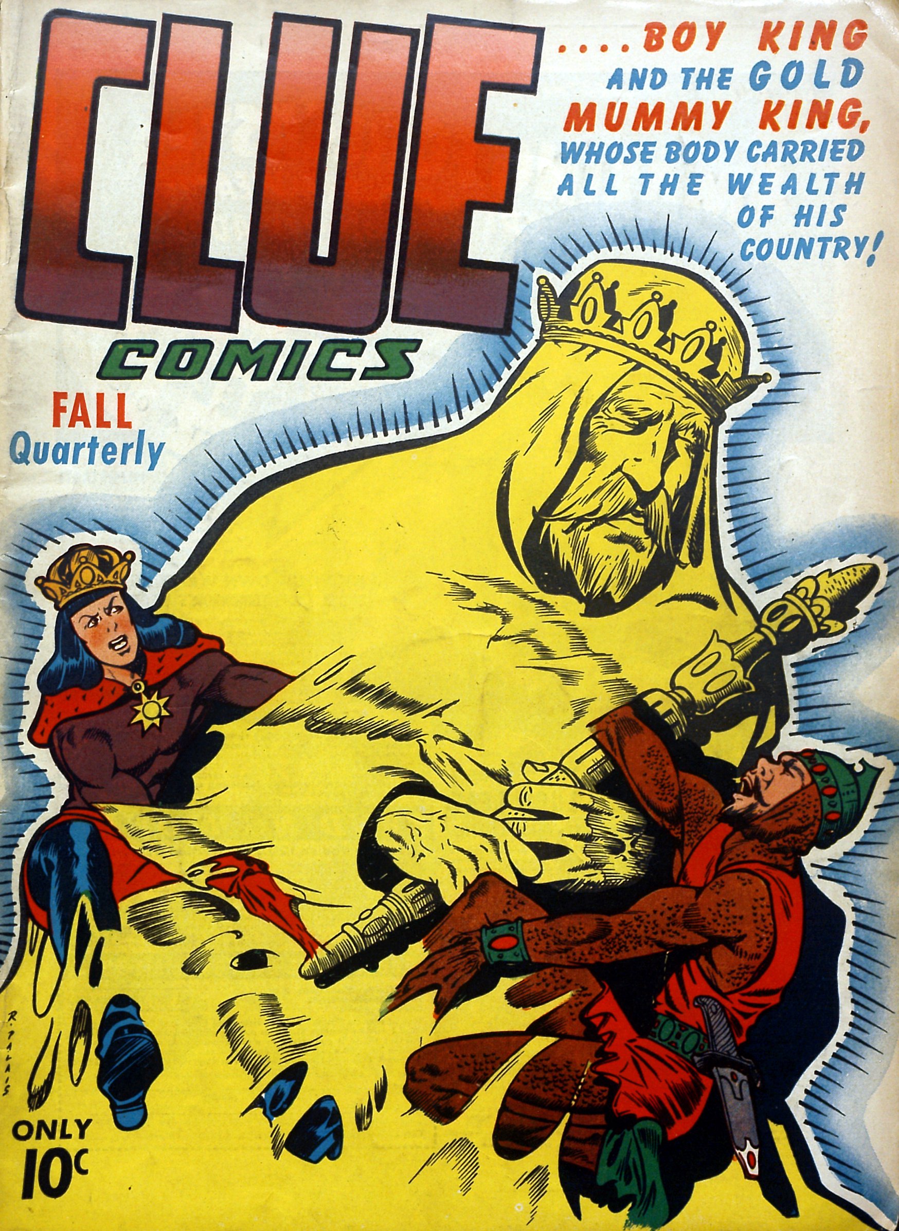 Read online Clue Comics comic -  Issue #8 - 1