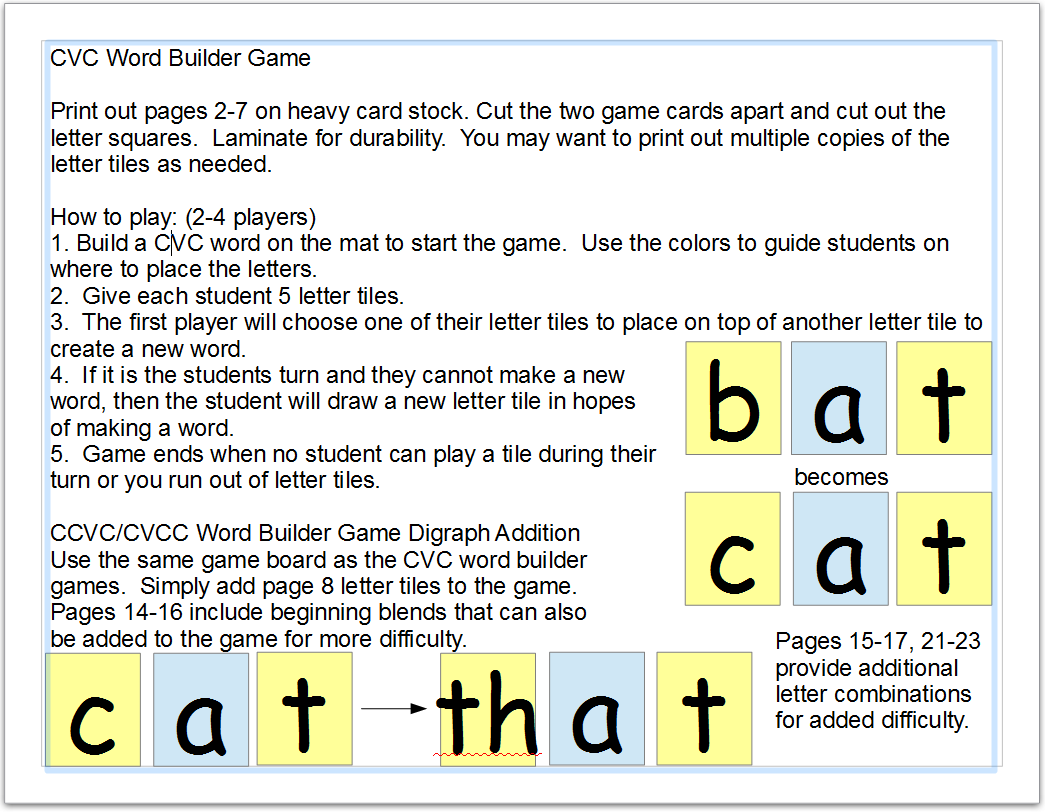 Word Builder Games Word Builder Games