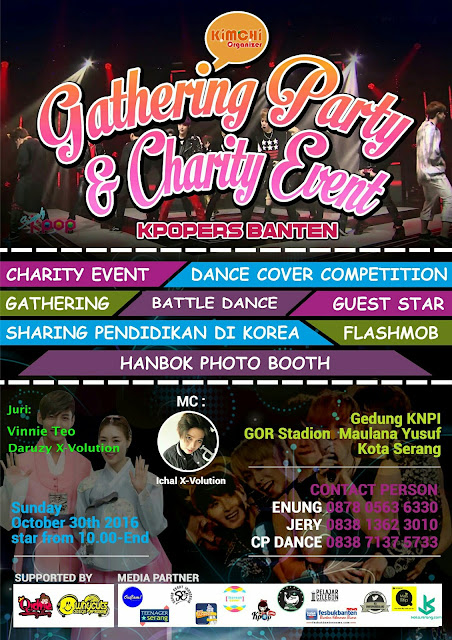 Gathering Party & Charity Event Kpopers Banten Gathering Party & Charity Event Kpopers Banten
