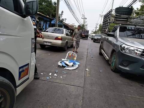 Photos: 8-month-old baby in walker crushed to death by truck in front of parent