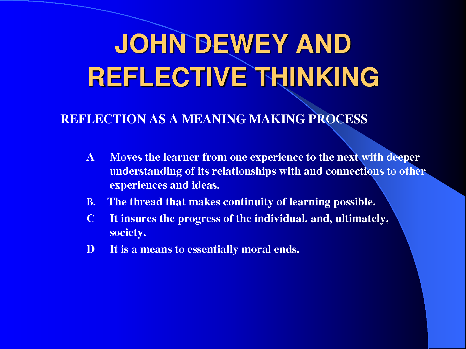 John Dewey Quotes On Reflection. QuotesGram