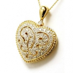 Gold locket for girl Clearance